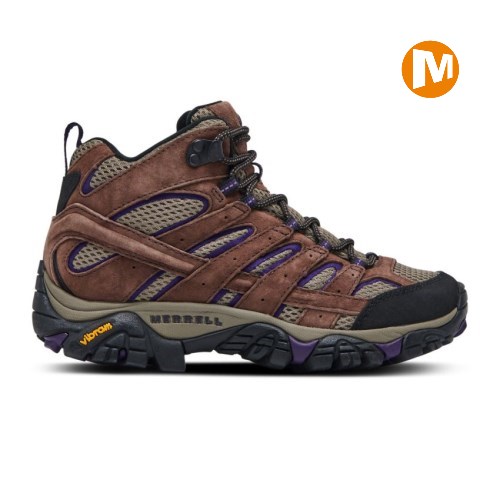 Zapatillas Trekking Merrell Moab 2 Mid Ventilator Mujer MX.I.JPV